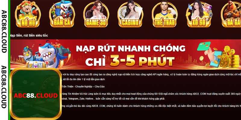 Sản Phẩm Cá Cược Tại ABC8